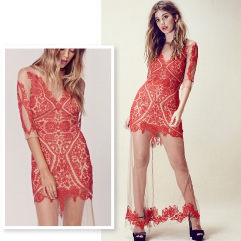 For Love & Lemons Lotus Dress